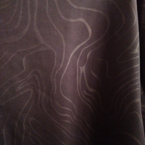 MAelreg performance polo Long sleeve XL Dark blue swirl pattern yellow t… - Picture 4 of 15